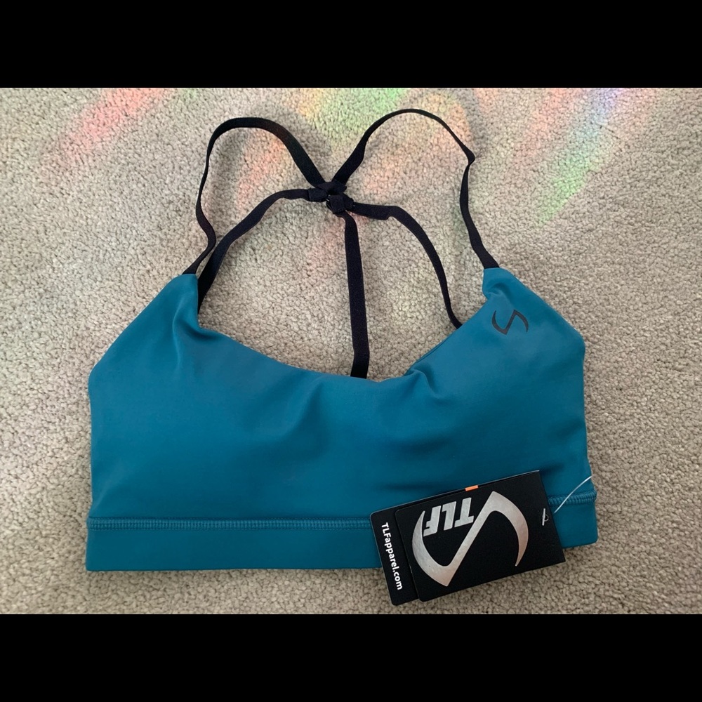 NWT TLF Athena Bra - Dark Teal - XS